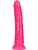 RealRock: Glow in the Dark Realistic Dildo, 18 cm, pink