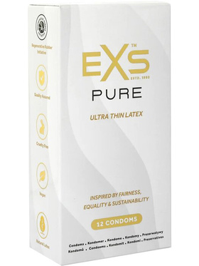 EXS Pure: Condoms, 12-pack