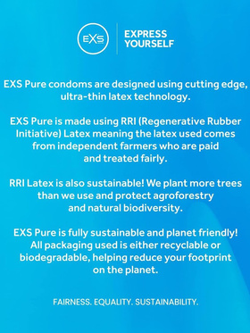 EXS Pure: Condoms, 12-pack