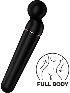 Satisfyer: Planet Wand-er, Wand Vibrator, black