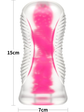 LoveToy: Lumino Play Stroker, Pink Glow