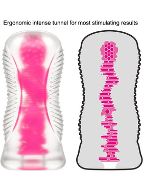 LoveToy: Lumino Play Stroker, Pink Glow