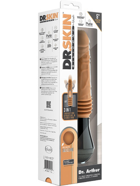 Dr. Skin: Silicone Dr. Arthur Thrusting Gyrating Dildo