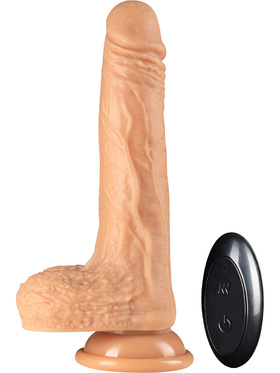 Dr. Skin Silicone: Dr. Grey Thrusting & Gyrating Dildo, 20 cm