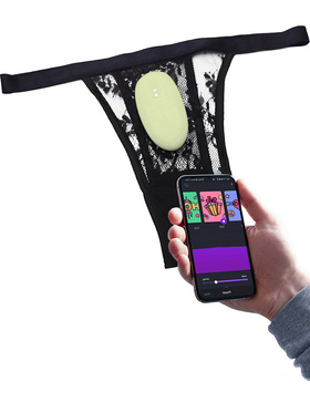 Magic Motion: Nyx, Smart App-Controlled Panty Vibrator, green