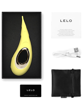 LELO: Dot Cruise, Pinpoint Clitoral Vibrator, lemon