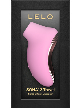 LELO: Sona 2 Travel, Sonic Clitoral Vibrator, pink