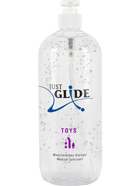 Just Glide: Toy, Water-based Lubricant, 1000 ml