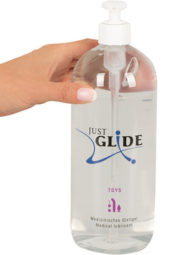 Just Glide: Toy, Water-based Lubricant, 1000 ml