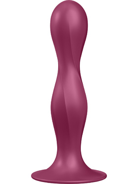 Satisfyer: Double Ball-R, Weighted Dildo, red