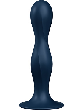 Satisfyer: Double Ball-R, Weighted Dildo, blue