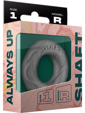 Shaft: Model R C-Ring, Size 1 (Small), grey