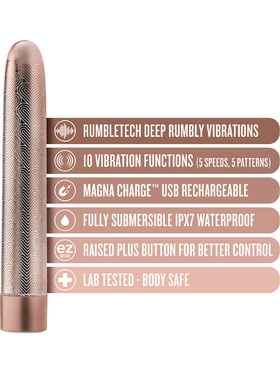 Blush The Collection: Lattice, Classic Slimline Vibrator