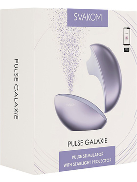 Svakom: Pulse Galaxie, Pulse Stimulator with Starlight, purple