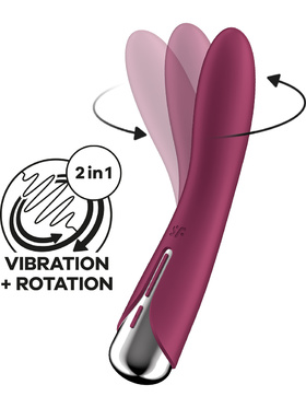 Satisfyer: Spinning Vibe 1, Rotating Vibrator, red