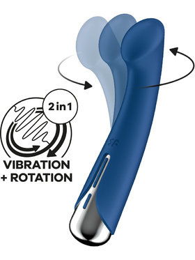 Satisfyer: Spinning G-Spot 1, Rotating Vibrator, blue