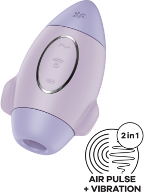 Satisfyer: Mission Control, Double Air Pulse Vibrator, purple