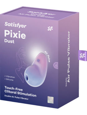 Satisfyer: Pixie Dust, Double Air Pulse Vibrator, purple/pink