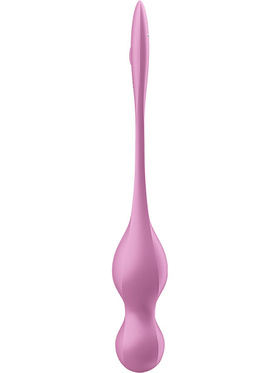 Satisfyer Connect: Love Birds 1, Vibrating Kegel Balls, pink