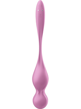 Satisfyer Connect: Love Birds 1, Vibrating Kegel Balls, pink