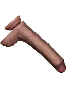 LoveToy: Dual-Layered Silicone Cock, 22cm