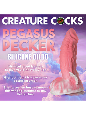 Creature Cocks: Pegasus Pecker, Winged Silicone Dildo