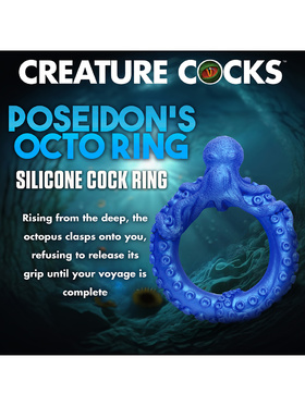 Creature Cocks: Poseidons Octo-Ring, Silicone Cock Ring