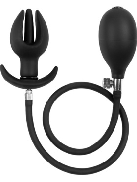 Rimba: Inflatable Anal Tulip-Shaped Plug with Pump