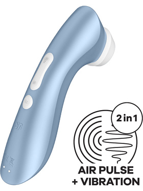 Satisfyer: Satisfyer Pro 2+, Air Pulse Stimulator + Vibration, blue