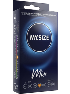 My.Size Mix: Condoms 57mm, 10-pack