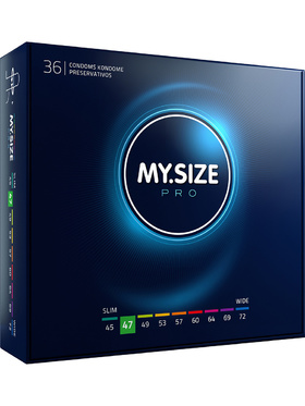 My.Size Pro: Condoms 47mm, 36-pack