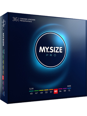 My.Size Pro: Condoms 60mm, 36-pack