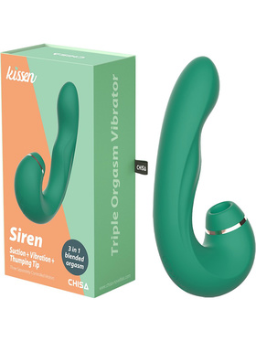 Kissen: Siren, Triple Orgasm Suction Vibrator