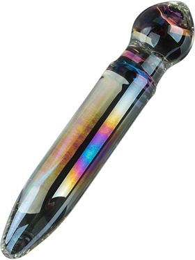 LoveToy: Twilight Gleam Glass Dildo, Prism Glass