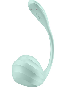 Satisfyer Connect: Smooth Petal, Wearable Vibrator, green