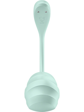 Satisfyer Connect: Smooth Petal, Wearable Vibrator, green