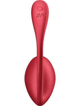 Satisfyer Connect: Shiny Petal, Wearable Vibrator, red