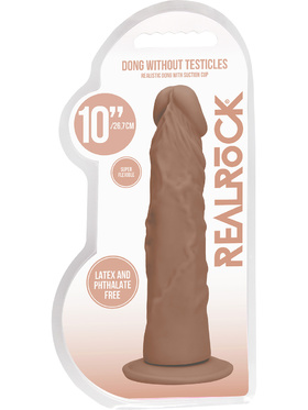 RealRock Skin: Realistic Dildo, 27 cm, brown 