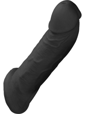 RealRock Skin: Penis Extender with Rings, 22 cm, black