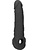 RealRock Skin: Penis Extender with Rings, 22 cm, black