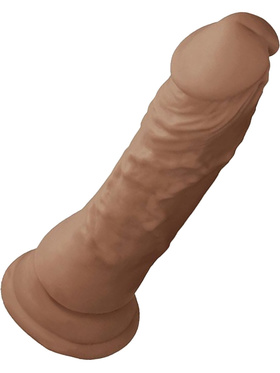 RealRock Skin: Realistic Dildo, 19 cm, brown