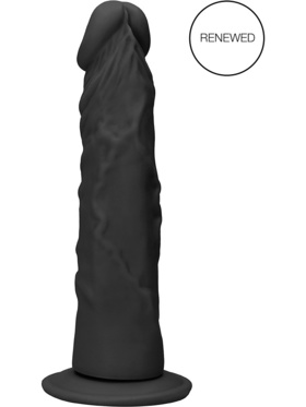 RealRock Skin: Realistic Dildo, 19 cm, black