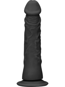 RealRock Skin: Realistic Dildo, 19 cm, black