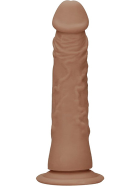 RealRock Skin: Realistic Dildo, 21.5 cm, brown