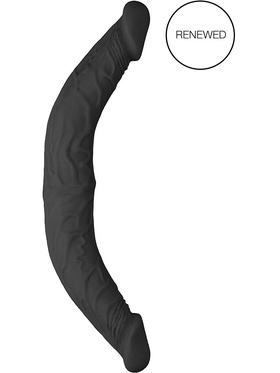 RealRock Skin: Double Dong, 36 cm, black