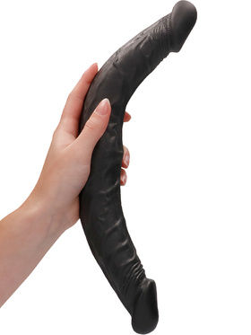 RealRock Skin: Double Dong, 36 cm, black