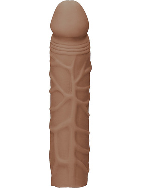 RealRock Skin: Penis Extender, 17.5 cm, brown