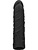 RealRock Skin: Penis Extender, 17.5 cm, black