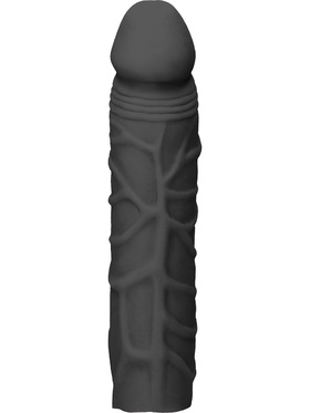 RealRock Skin: Penis Extender, 17.5 cm, black