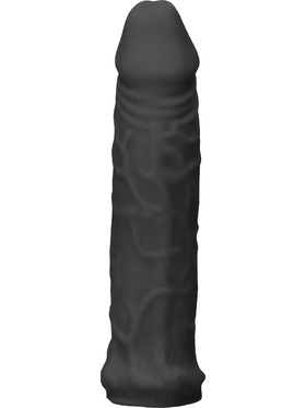 RealRock Skin: Penis Extender, 17 cm, black